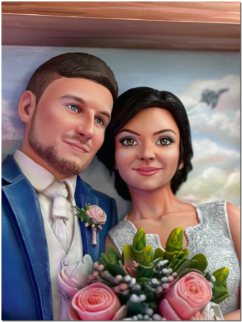 барельеф портрет